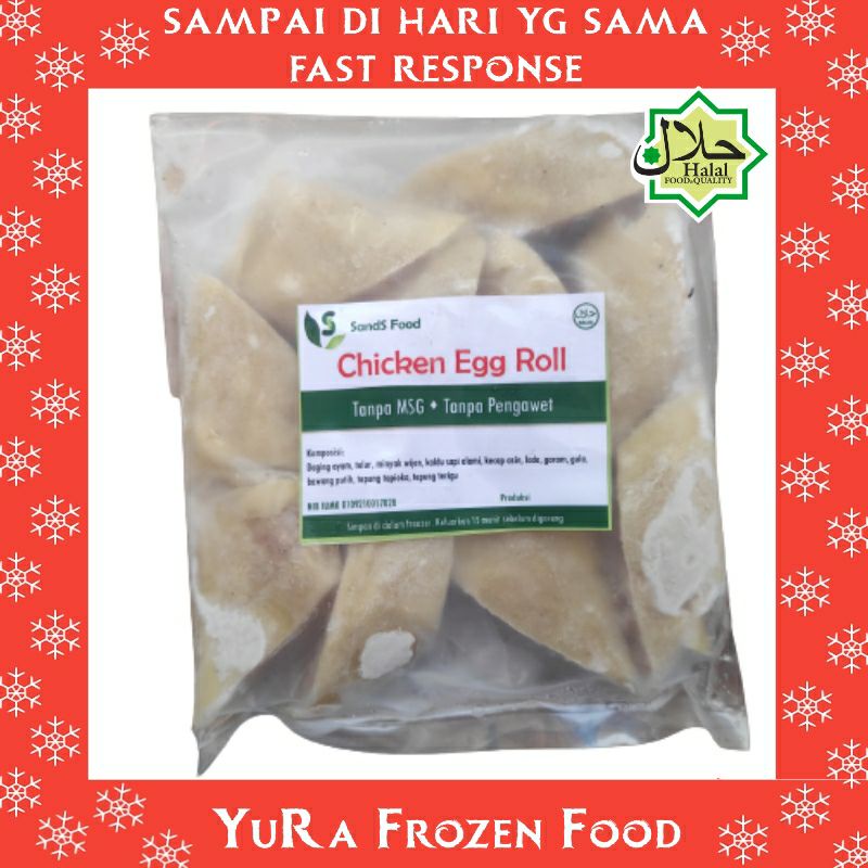 

Chicken Egg Roll Tanpa Bahan Pengawet