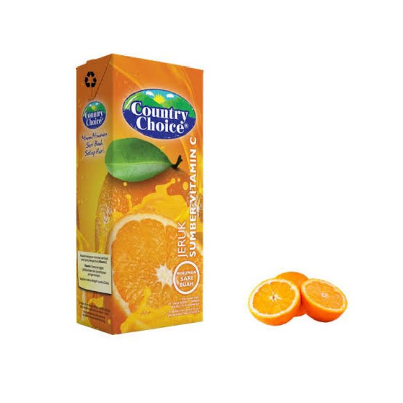 

minuman country choice jus jeruk orange 250ml