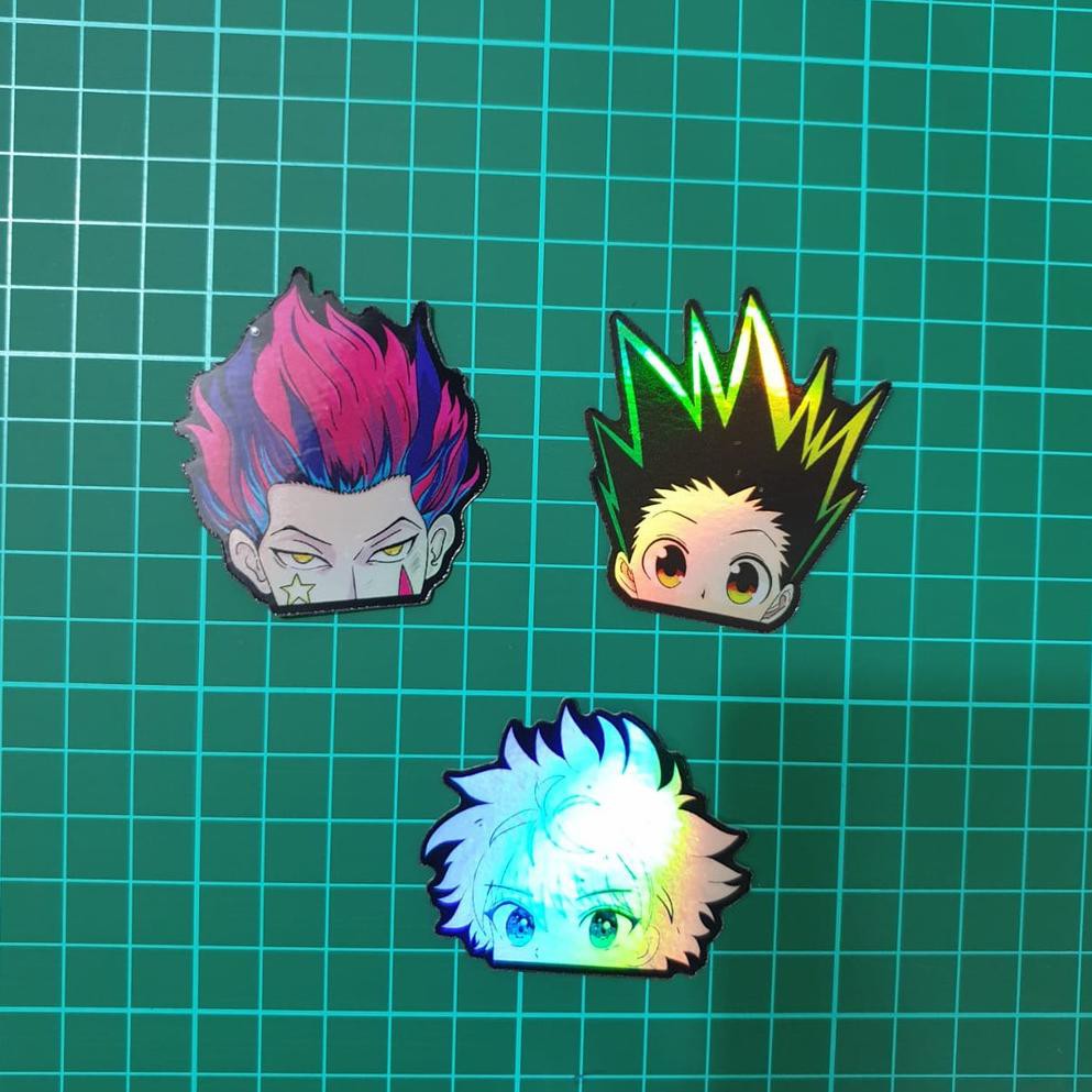 

Sticker Hologram Anime - Hunter x Hunter set 3pcs (KODE 7562)