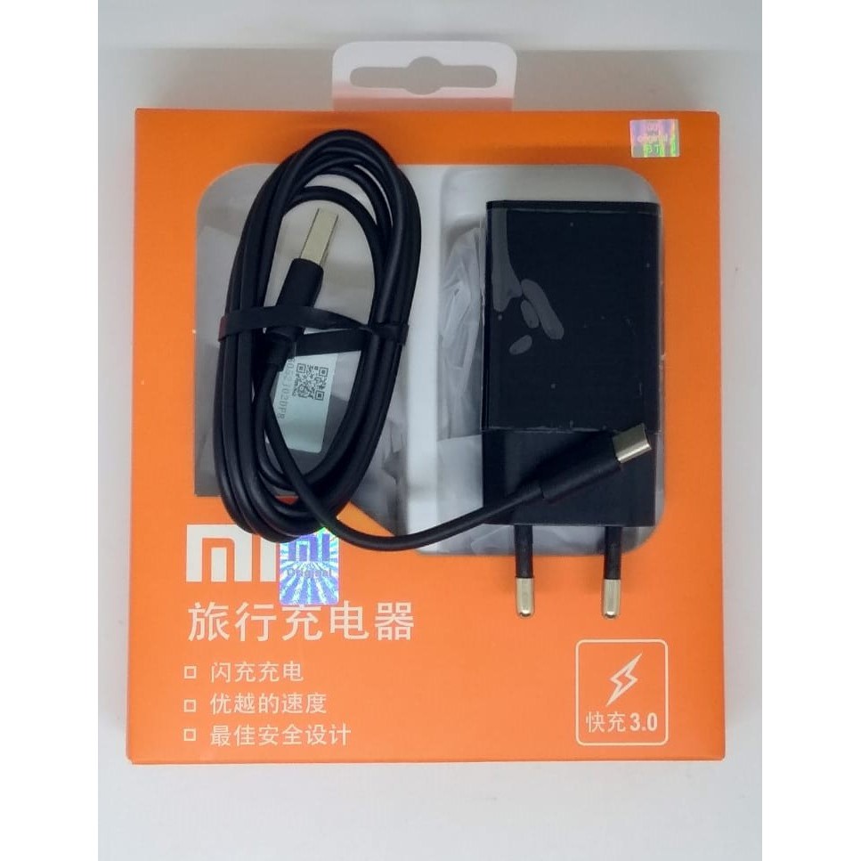 Charger Xiaomi type C fast charging quick charge Qualcomm 3.0