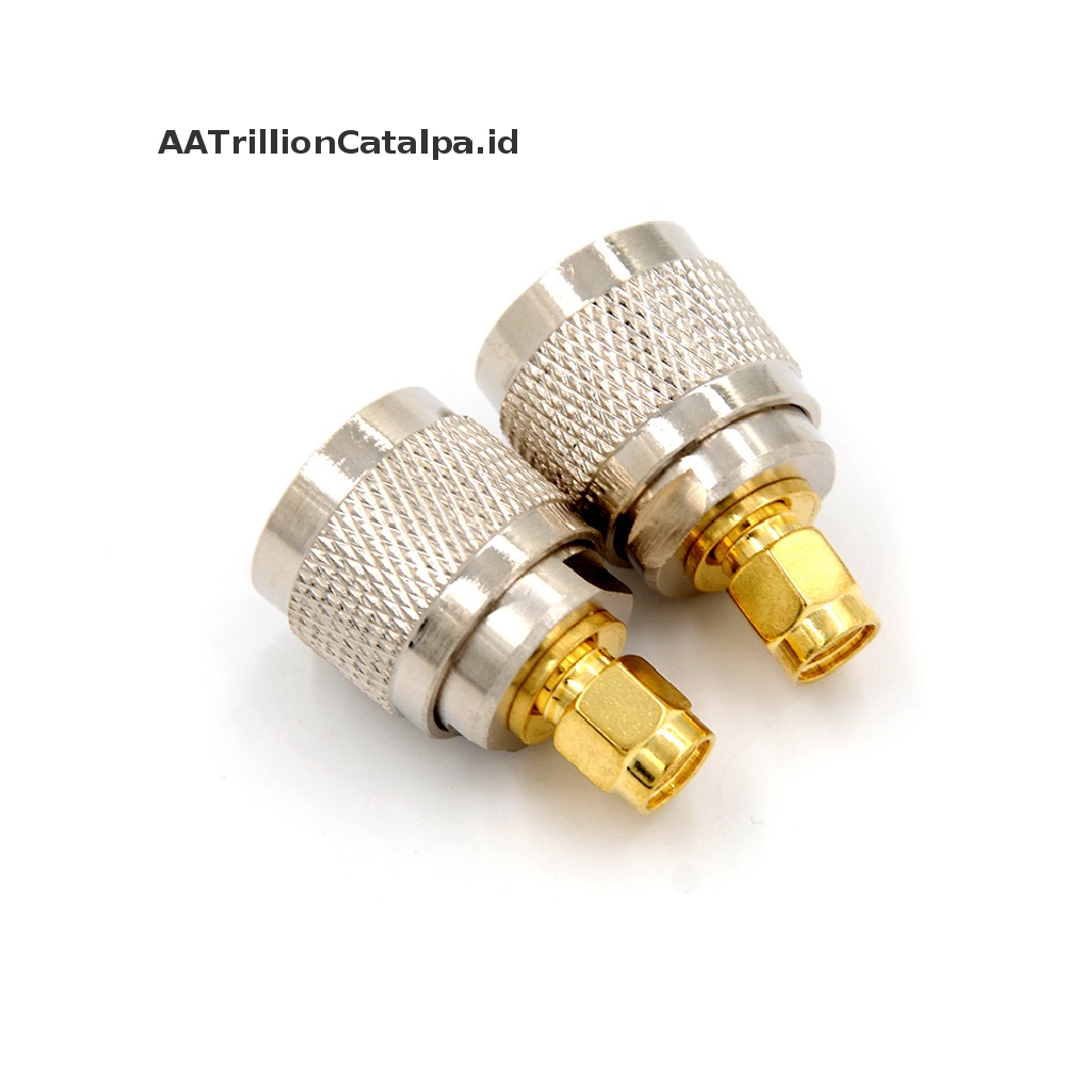 Adapter Konektor Coaxial RF Tipe N Male Ke SMA Male