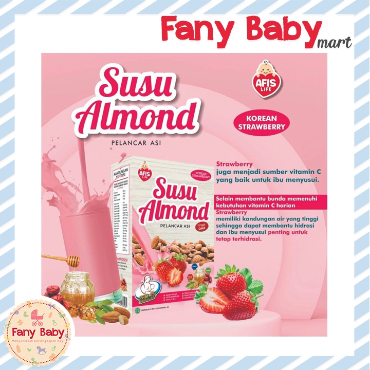 AFIS SUSU ALMOND PELANCAR ASI / 200GR