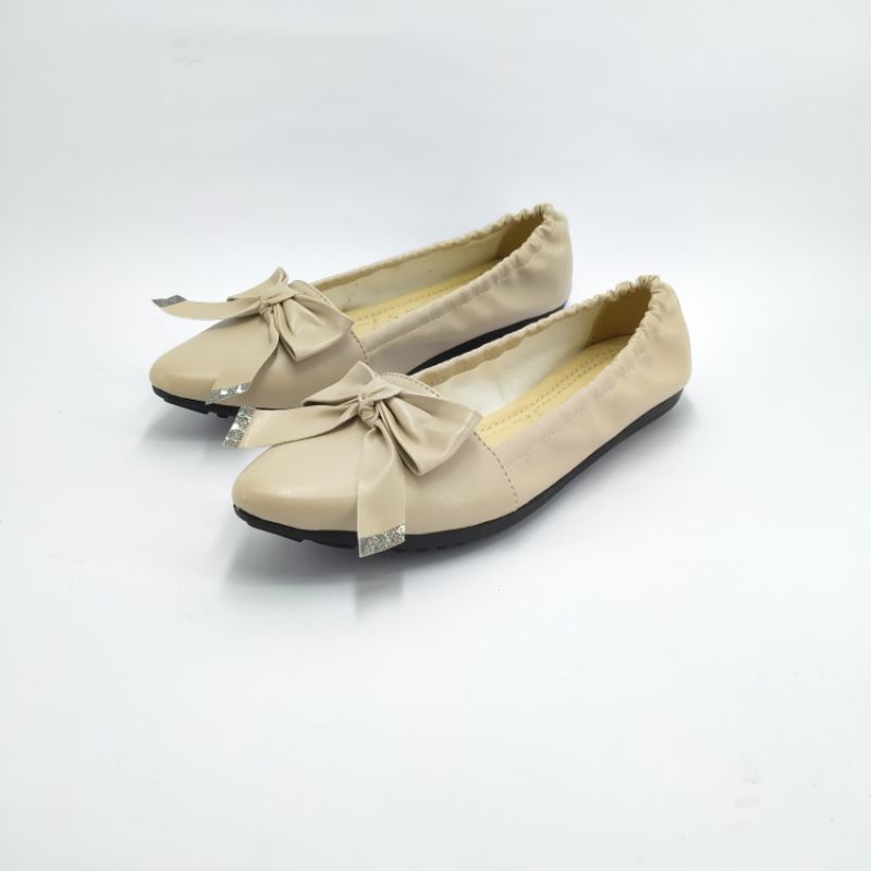 Andas Andis - Sepatu Flatshoes Wanita Ballerina Sania