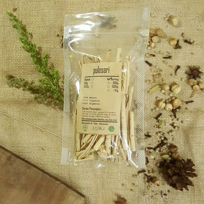

PULOSARI / POLOSARI KERING 250 GRAM - Alyxia Oliviformis - MURNI