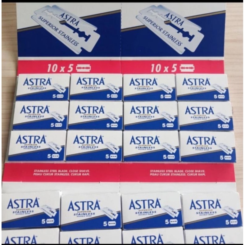 Pisau silet cukur astra original