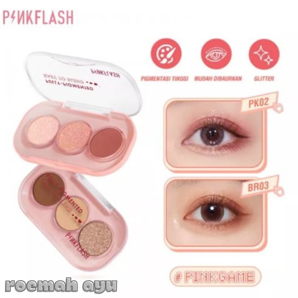 PINKFLASH PF-E23 3 PAN EYESHADOW PALETTE