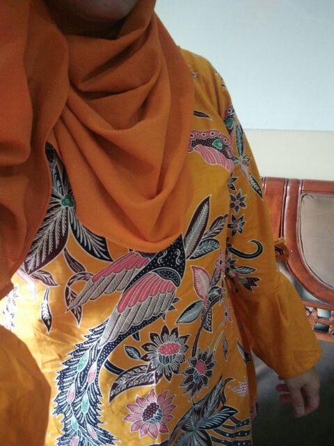 Gamis Batik Muslim Jumbo S M L Xl Xxl 3xl 4xl 5xl