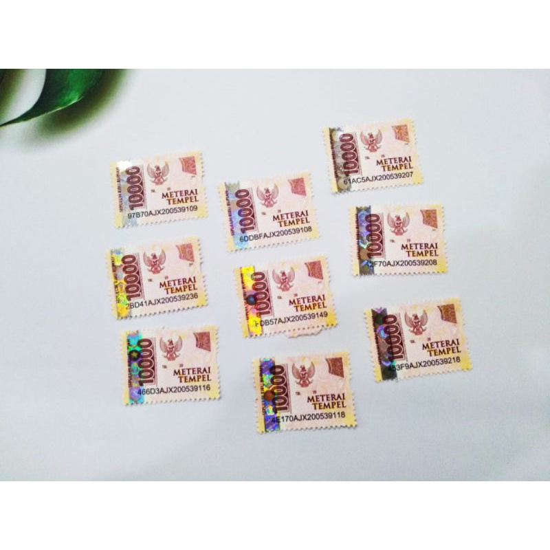 

Materai 10000/pcs