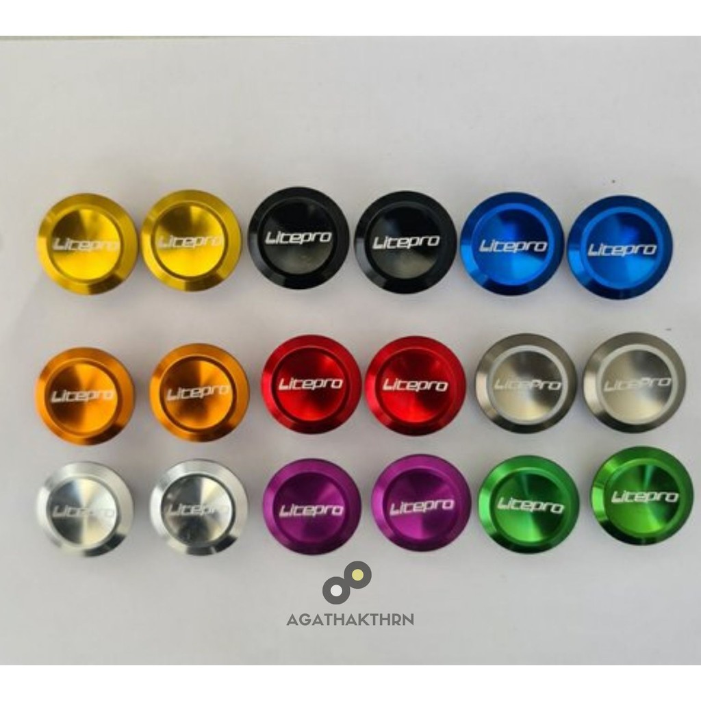 Bar and Cap Litepro / Tutup Setang Sepeda Litepro