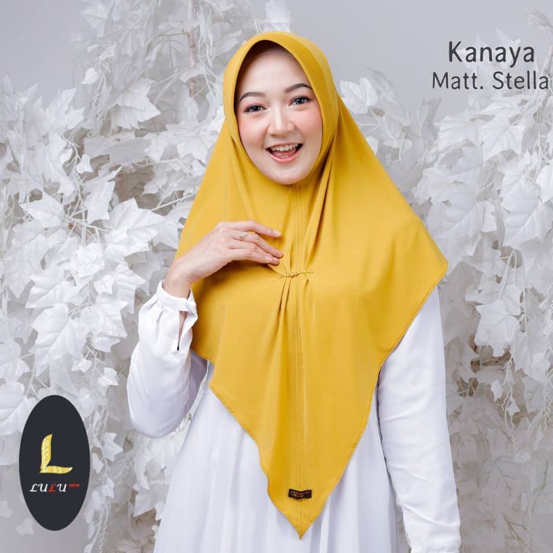 Lulu Hijab Jilbab Instan Jilbab Lulu Kanaya Jersey Stella