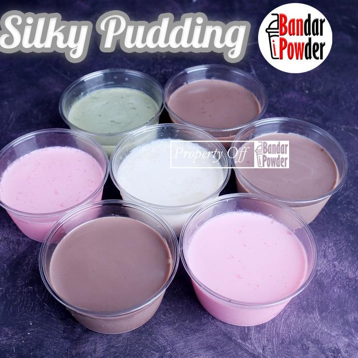 

(drhn -6) Bubuk Silky Pudding Mango 500gr - Serbuk Puding Mangga Premium - Bandar Powder ♛