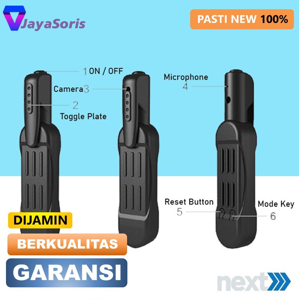 SPY CAMERA CCTV MINI TANPA KABEL KAMERA KECIL PENGINTAI MINI TERSEMBUNYI HIDDEN CAM PULPEN HD JS51