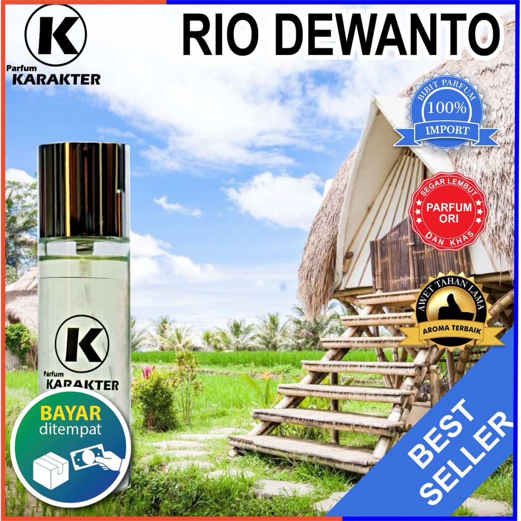 Parfum Cowok Aroma Rio Dewanto  Bibit Parfum Import Wangi &amp; Tahan Lama  Kemasan 30ml | Bisa Cod | Terlaris