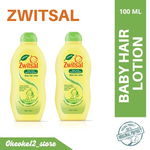 Zwitsal Natural Baby Hair Lotion Aloe Vera Kemiri Seledri - 100ml