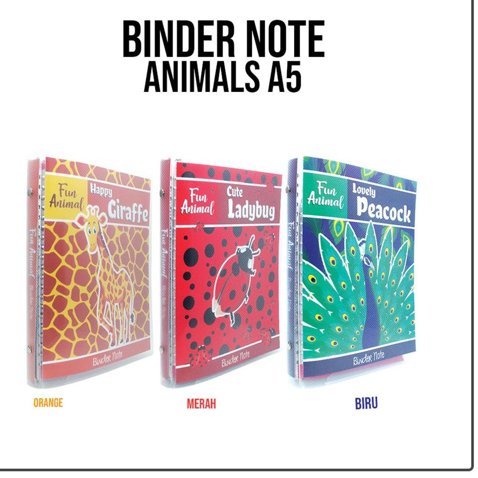 

[KODE PRODUK ATSKD3771] Map binder A5 Eselon / Map binder Animals Campus