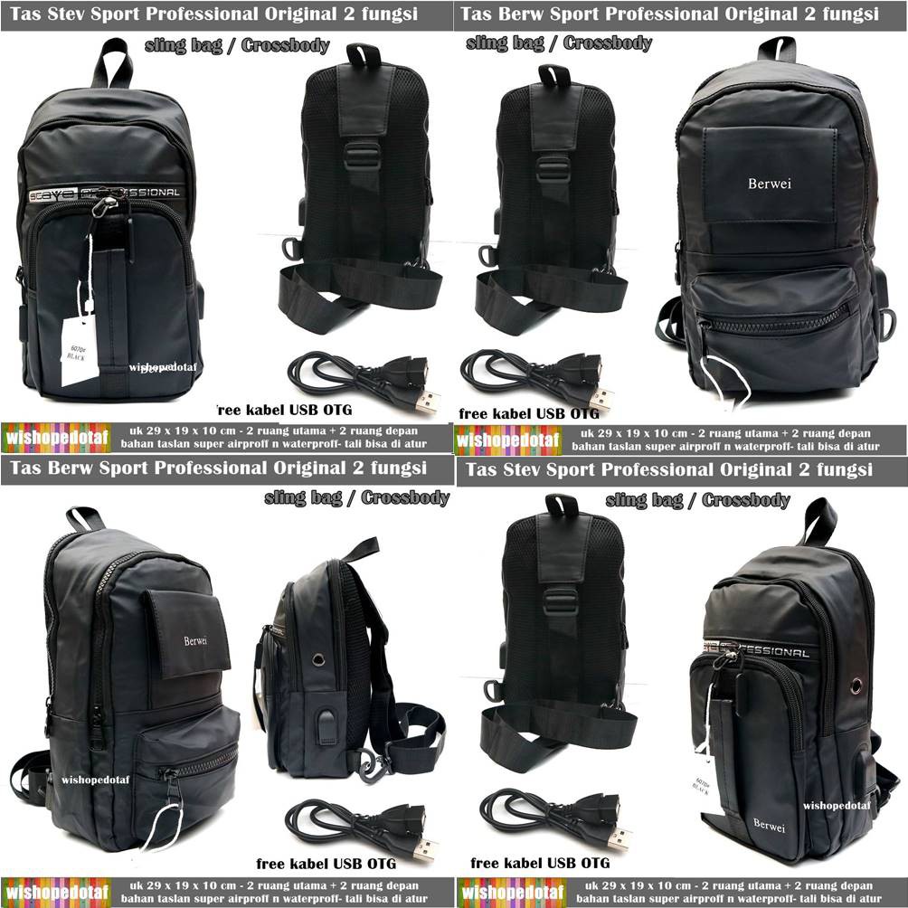 Sling bag Tas Pria Profesional Original