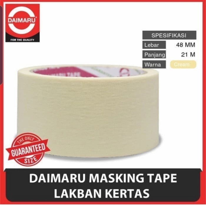 

Update Masking Tape Daimaru Size 48Mm X 21M Terbatas