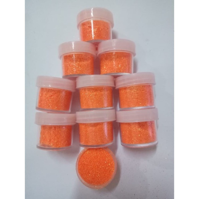 PROMO gliter bubuk / gilter powder /geliter serbuk - Putih - Putih