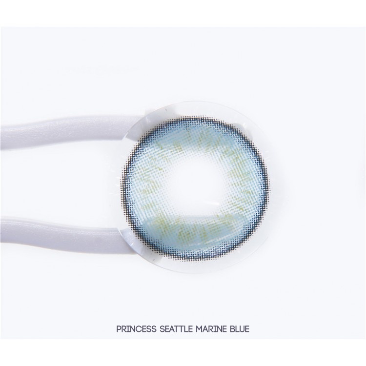 MIKHAYLOVESHOP Softlens Seattle Marine Blue | EOS Princess