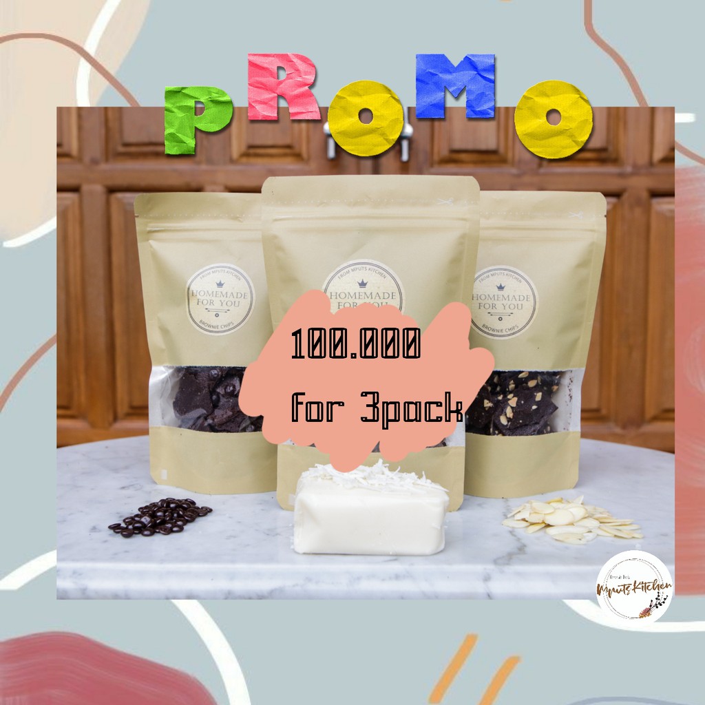 

[PROMO] Brownie Chips 3pack - 100k