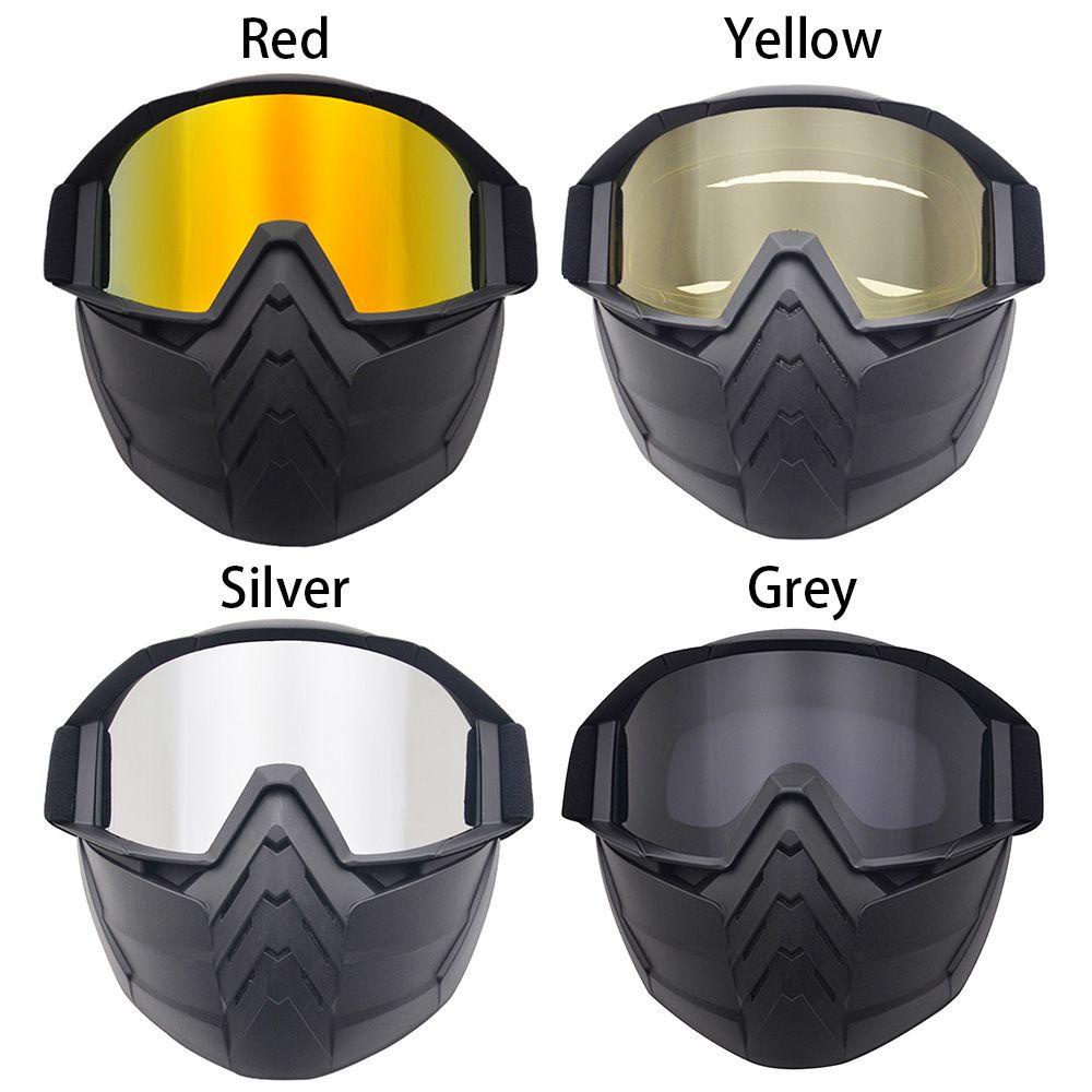 Lily Kacamata Motor Baru Bersepeda Anti UV Pelindung Mata Goggles Eyewear Motor Riding Protector Face Shield