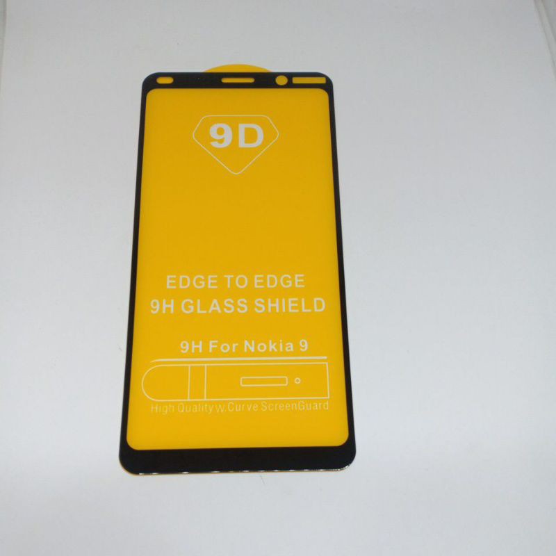 tempered glass 9d Nokia 9