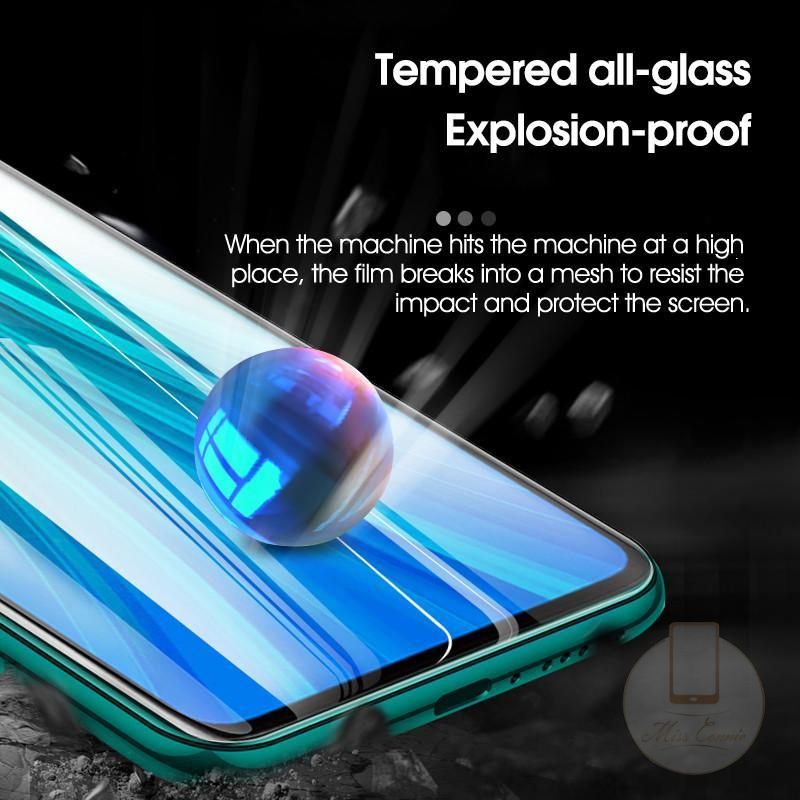 2in1 Black Tempered Glass Pelindung Layar Xiaomi Redmi Note10 Note10s Note10pro Note10promax Note10proplus Poco X3 Poco X3 Nfc Poco M3 Redmi 9T Redmi Note8 Note7 Redmi 9 9c 8 8a Dual 8a Pro Redmi Note9 Note9S Note9Pro