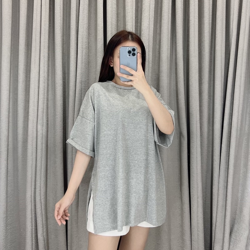 Kaos oversize  slit samping 1601 | Kaos jumbo xxxxl | kaos big size