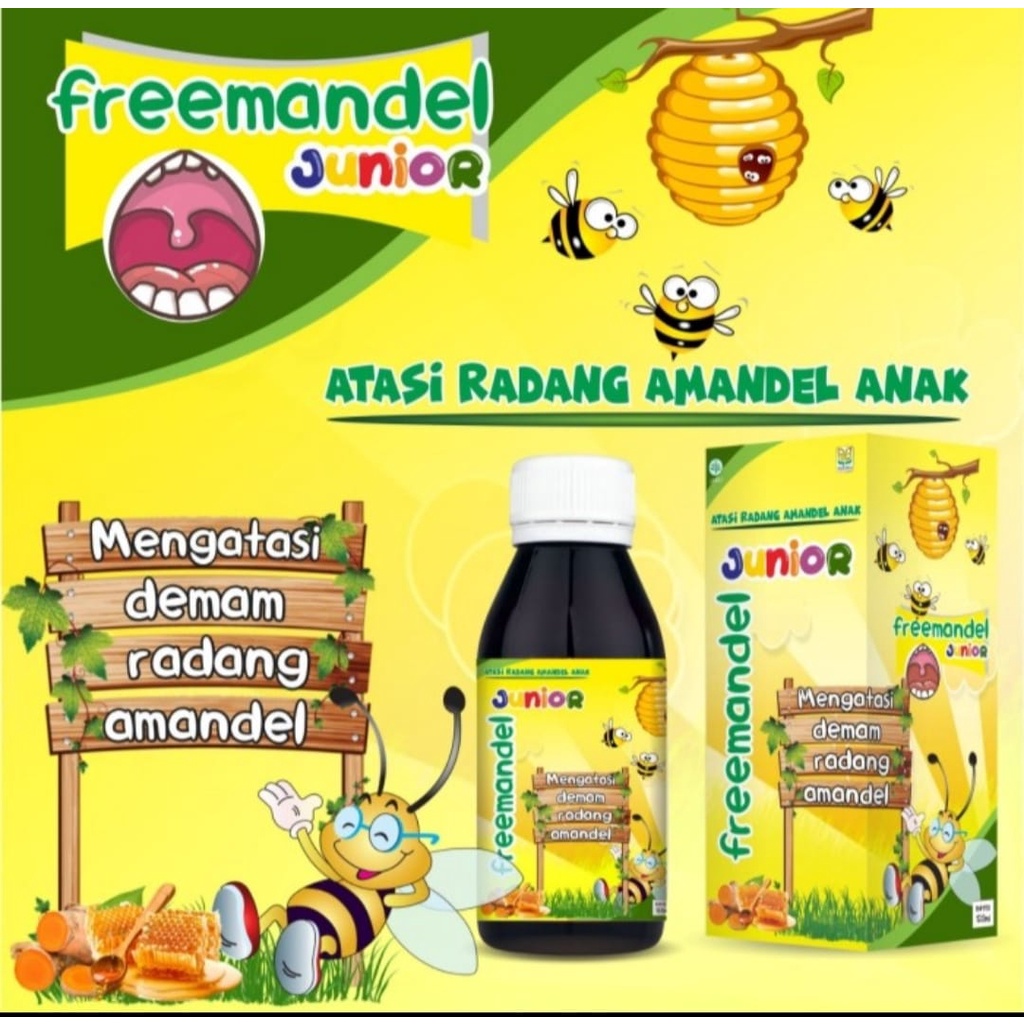 

Madu Herbal Freemandel Junior | Mudu Untuk Atasi Masalah Radang Tenggorokan Dan Amandel