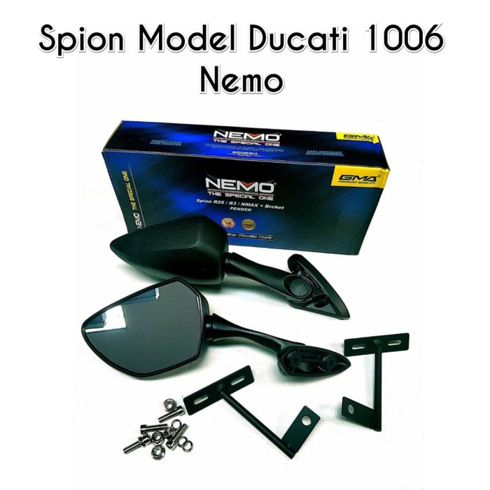 Spion R25 R15 daun spion Ducati Spion Nmax daun Ducati