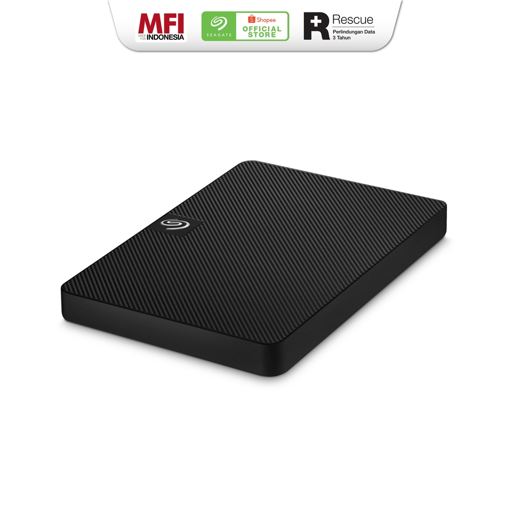 Seagate New Expansion Harddisk Eksternal 1TB - Hitam Image 3