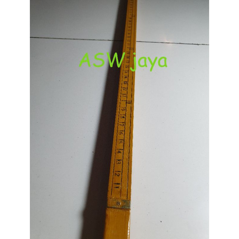 Meteran Kayu/Meteran Kain 1 Meter