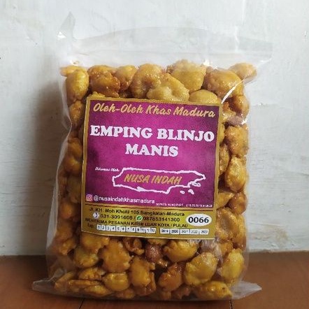 

Emping Belinjo Manis (Kopong) 250 gram