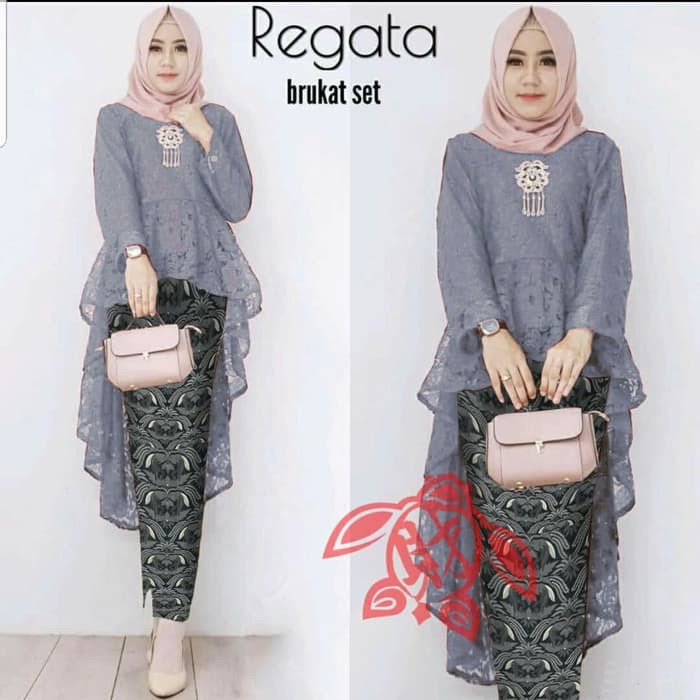 KUTUBARU LONCENG PUTIH WHITE BAJU KEBAYA BIGSIZE UKURAN BESAR JUMBO XL XXL XXXL XXXXL FREE ONGKIR I.