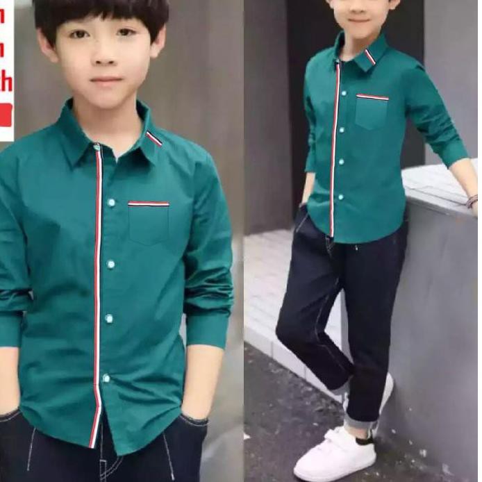 ➬ DVC FINE/ kemeja anak laki laki/ kemeja fine anak pria/ kemeja fashion anak ❃