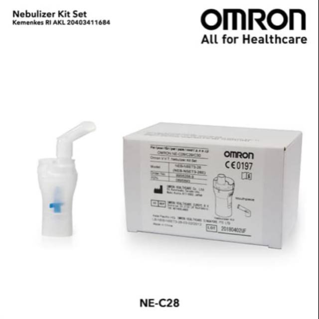 Nebulizer Kit Original Omron For NE-C28/NE-C29/NE-C30