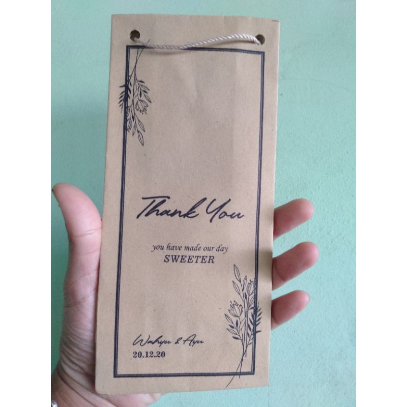 

paperbag custom 5*4*22