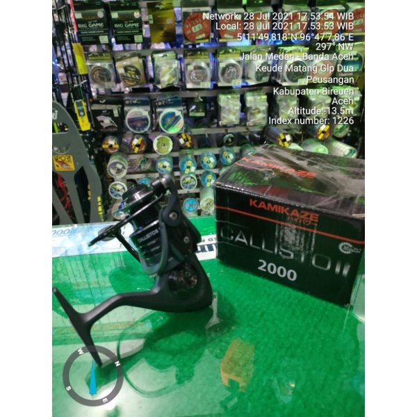 REEL KAMIKAZE CALLISTON II 2000