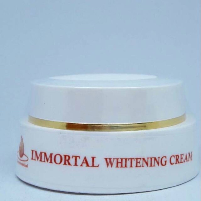 Immortal whitening cream