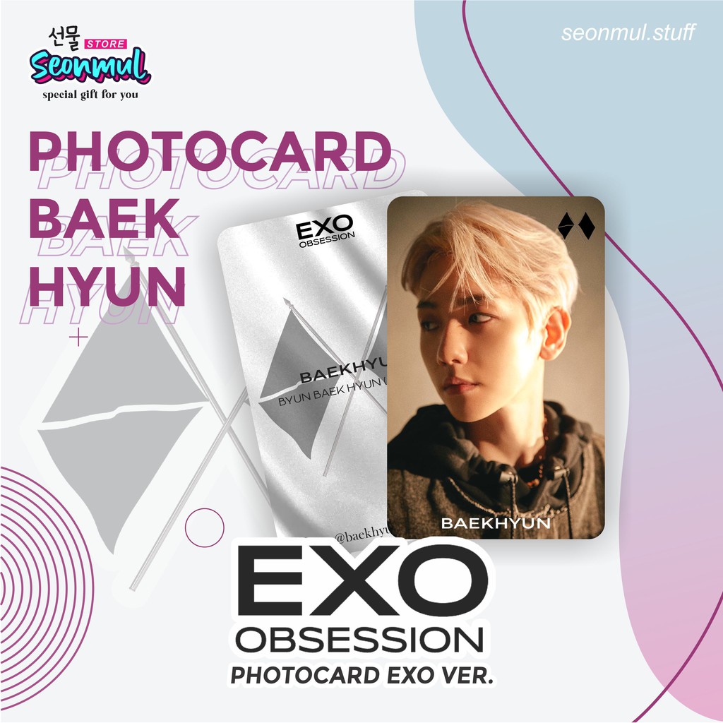 PHOTOCARD PC EXO OBSESSION