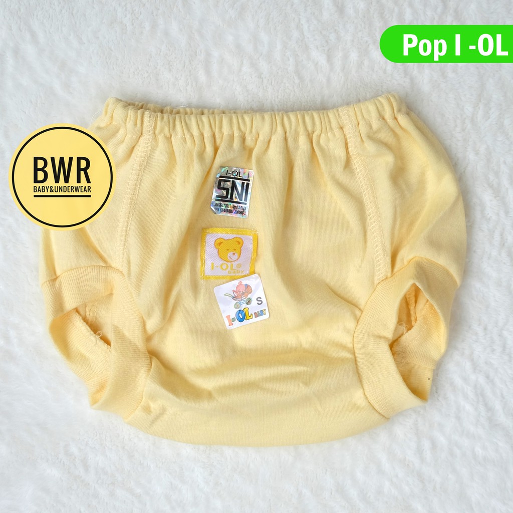 Celana POP IOL | Celana Bayi Newborn [II F14 - H14] Model kaki Bulat Pop - Bwr