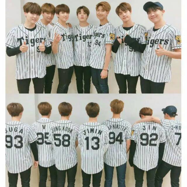 JERSEY : BTS - TIGERS