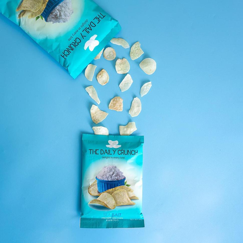

TERMURAH Health & Co The Daily Crunch Sea Salt - Keripik Talas 90 gr