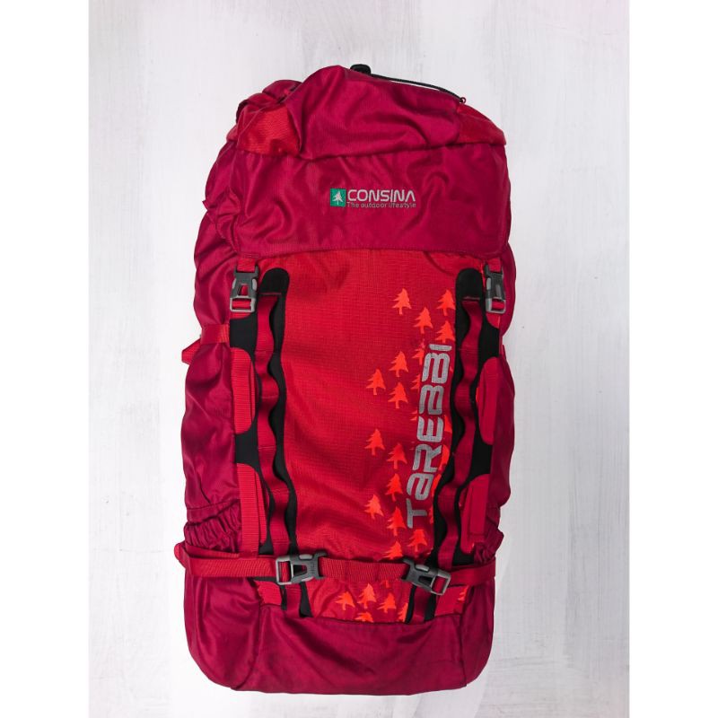 carrier consina tarebbi merah 60 liter murah second mulus