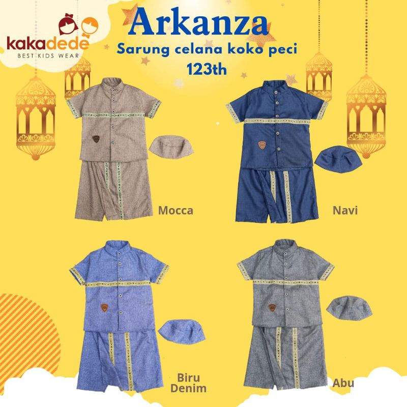 Arkanza Set Sarcelko KakaDede