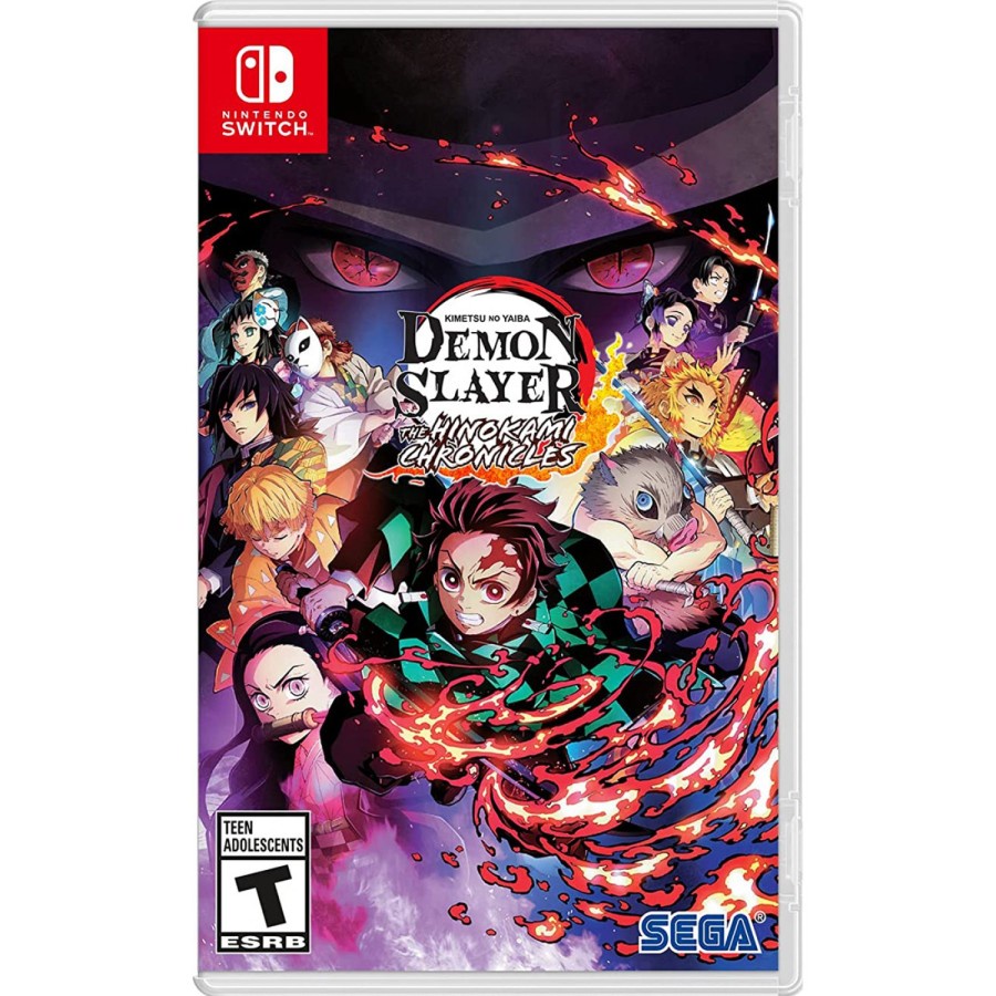 Nintendo Switch Demon Slayer Kimetsu No Yaiba The Hinokami Chronicles