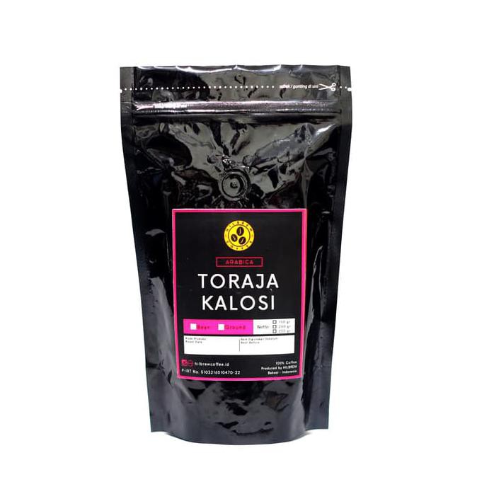 

Kopi Arabica Toraja Kalosi - 250 Gram