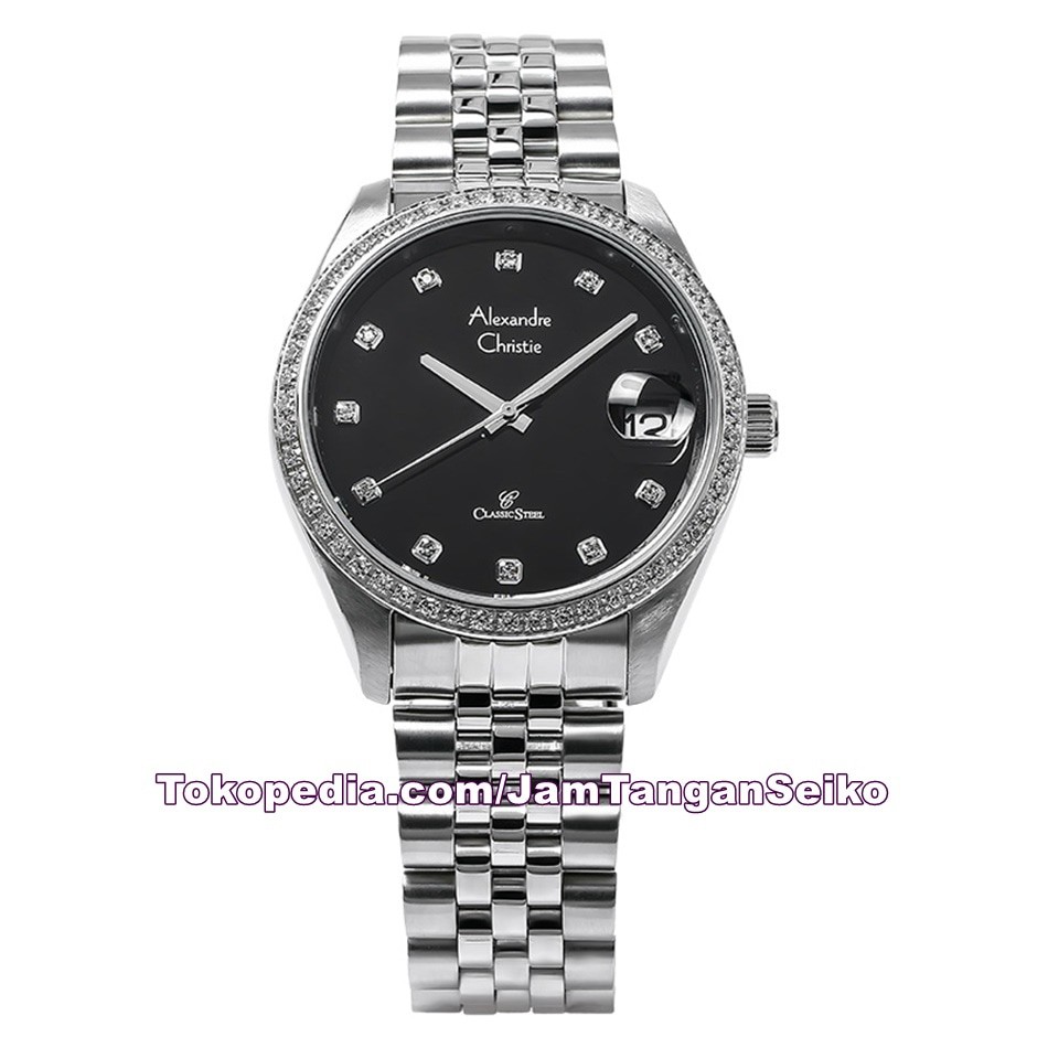 Jam Tangan Pria Alexandre Christie AC 5008 MD BSSBA Stainless Original