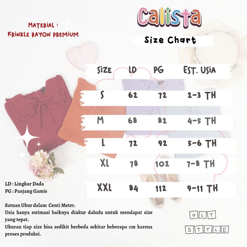 Ollet Gamis CALISTA gamis krinkle rayon premium