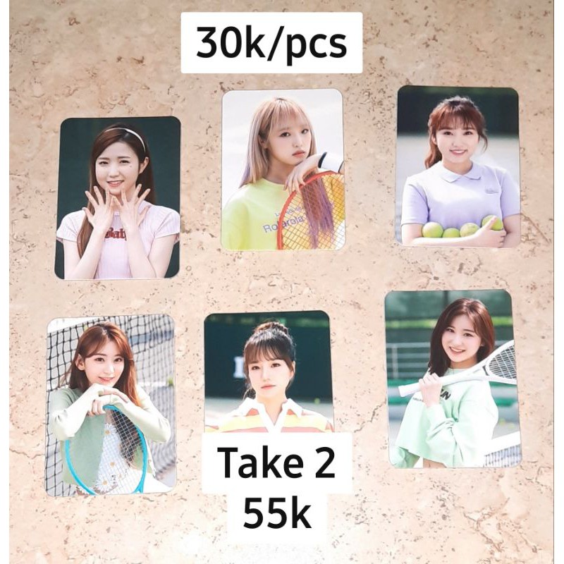 Sharing photocard Dicon izone